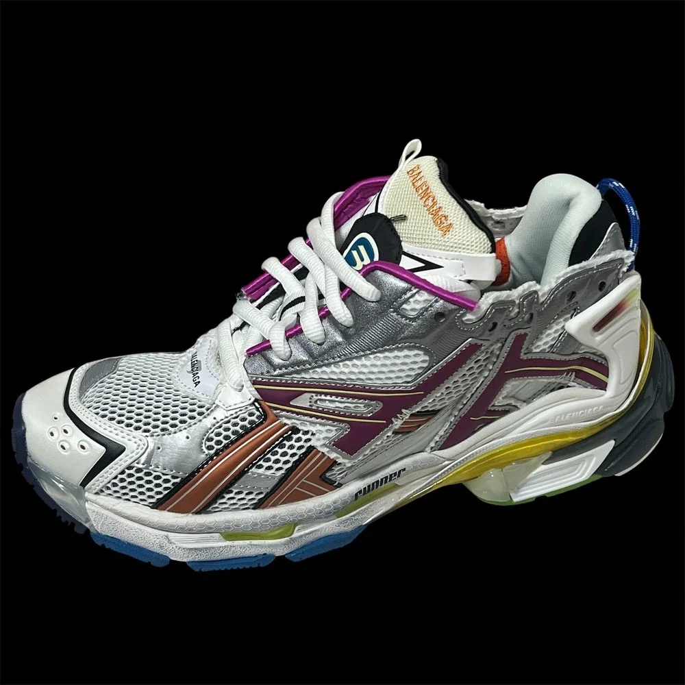 Balenciaga | Shoes | Balenciaga Runner Multicolor Silver  display picture 3